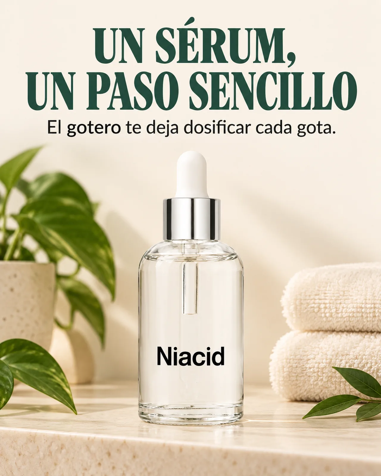Sérum Niacid con Regalo: Un sérum, un paso sencillo