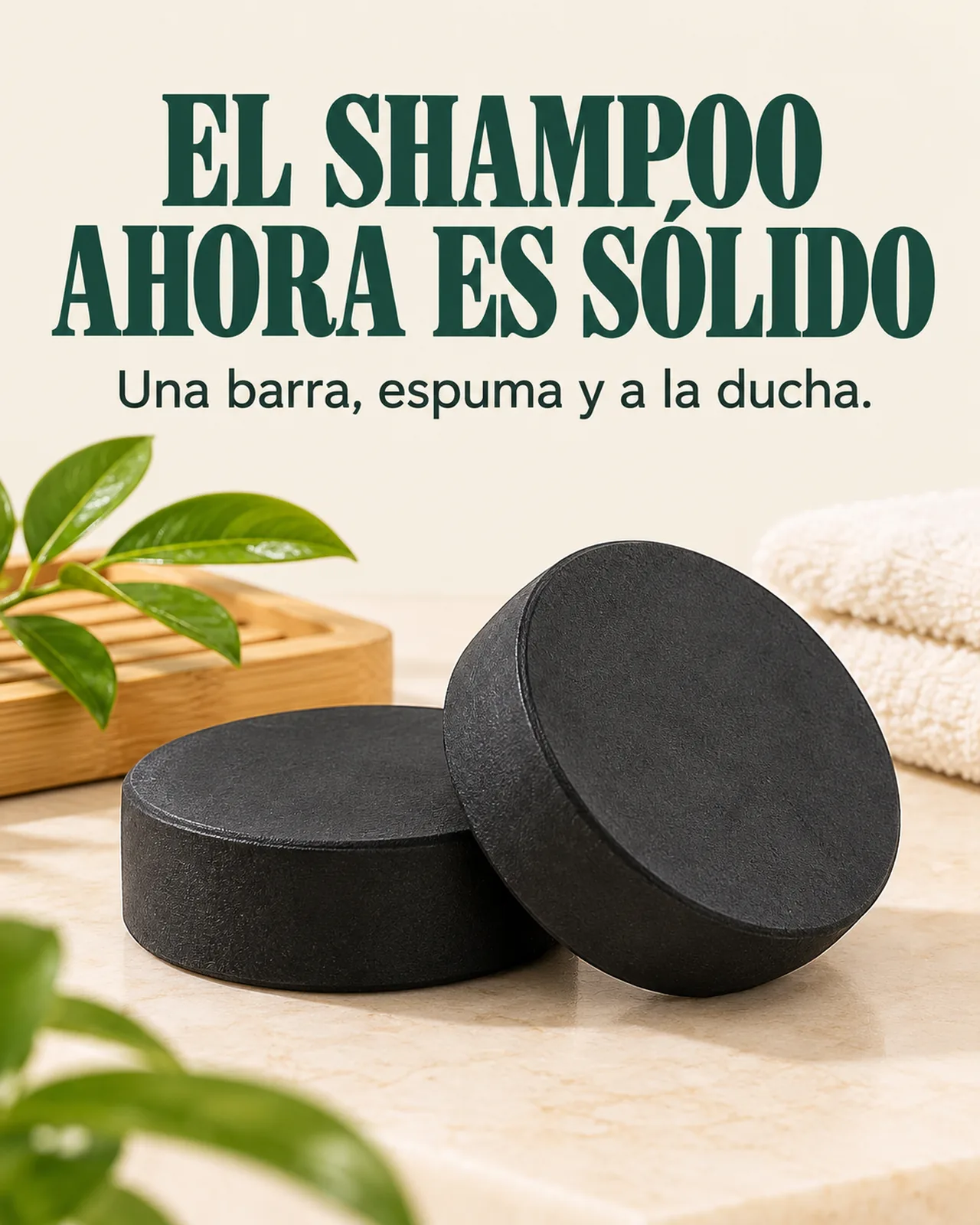 Shampoo en Barra x2: El shampoo ahora es sólido