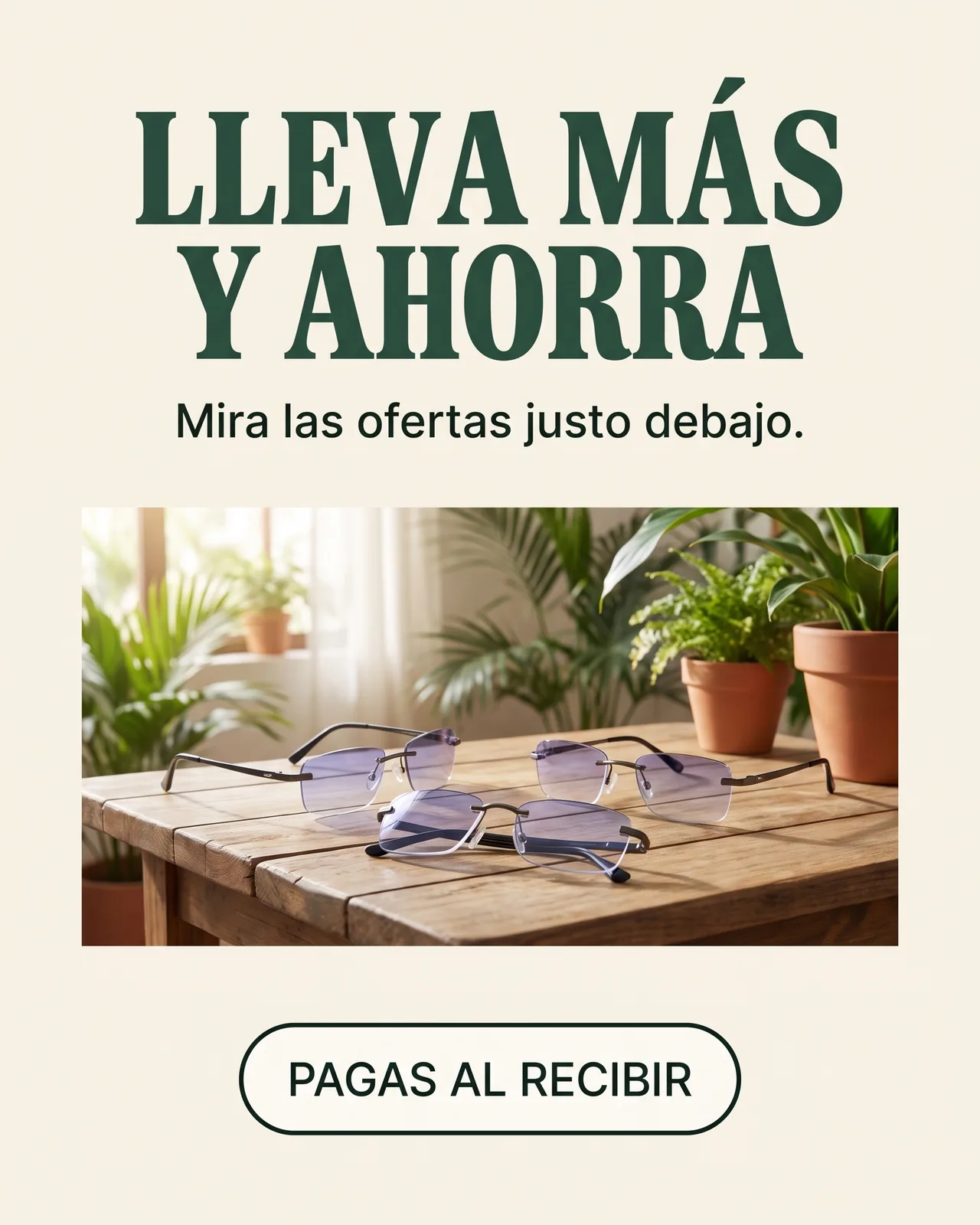 Gafas TR90 Fotocromáticas: Lleva más y ahorra