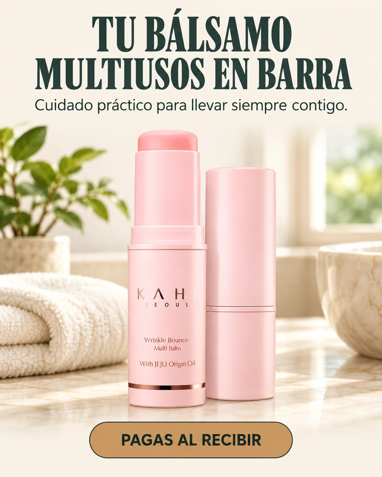 Bálsamo Multiusos Kahi: Tu bálsamo multiusos en barra