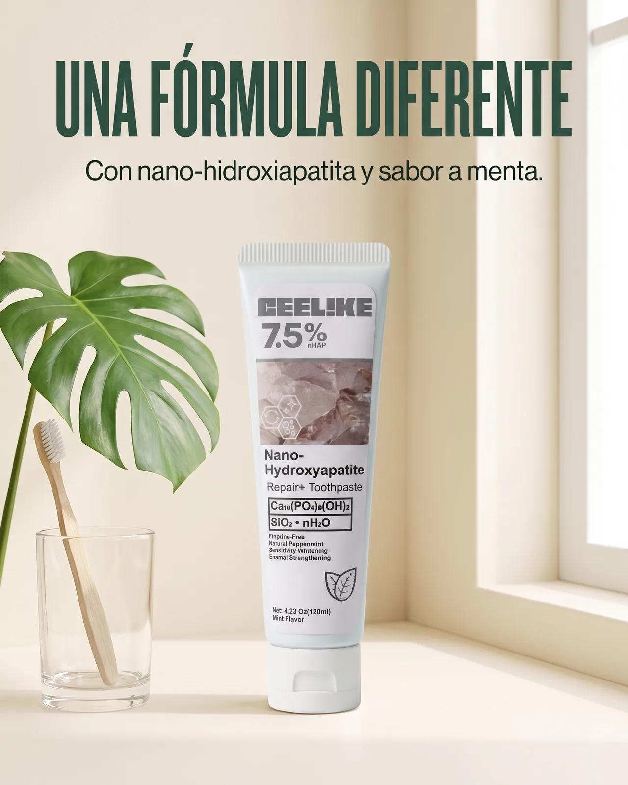 Crema Dental Nano-Hidroxiapatita 120 ml: Una fórmula diferente