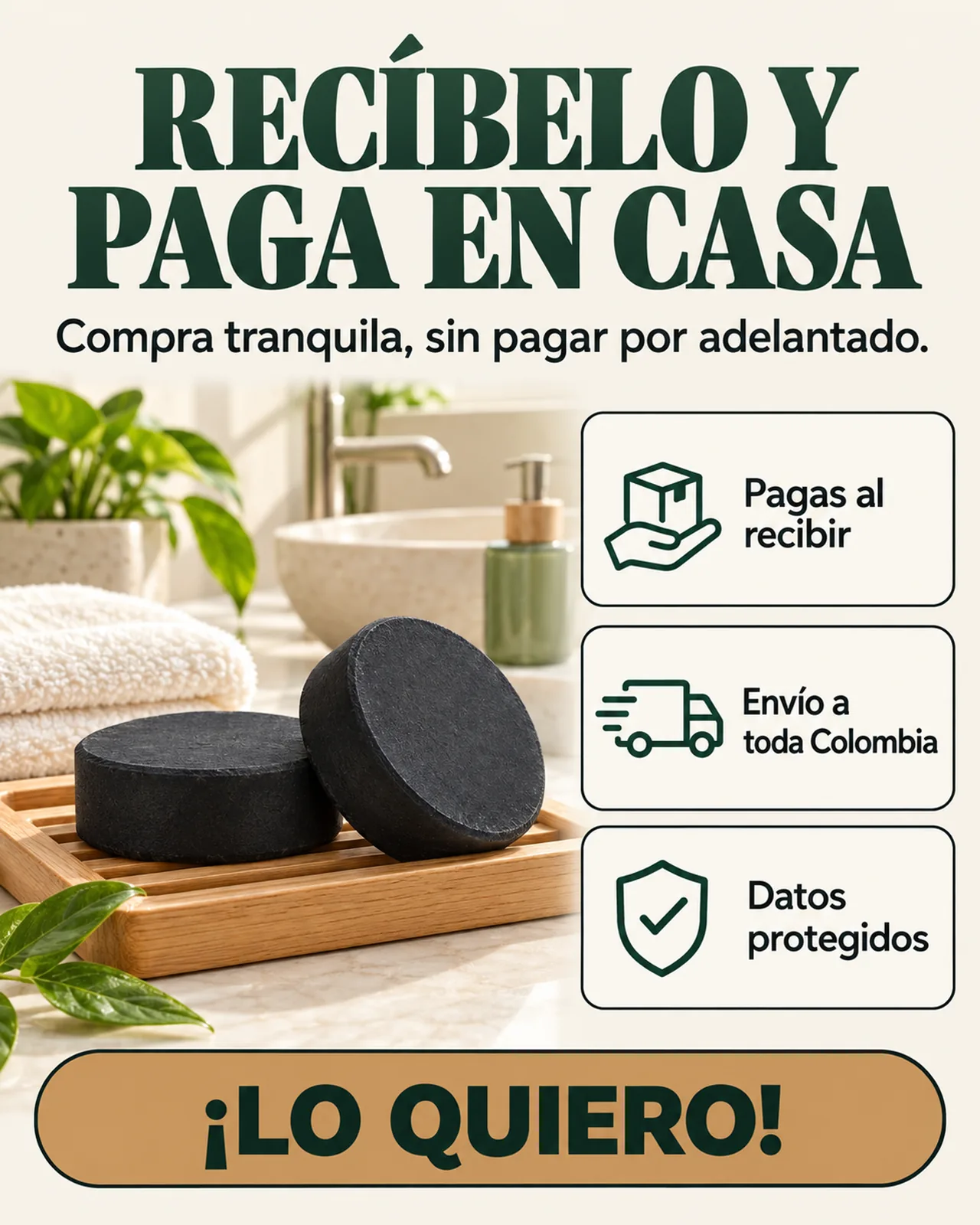 Shampoo en Barra x2: Recíbelo y paga en casa