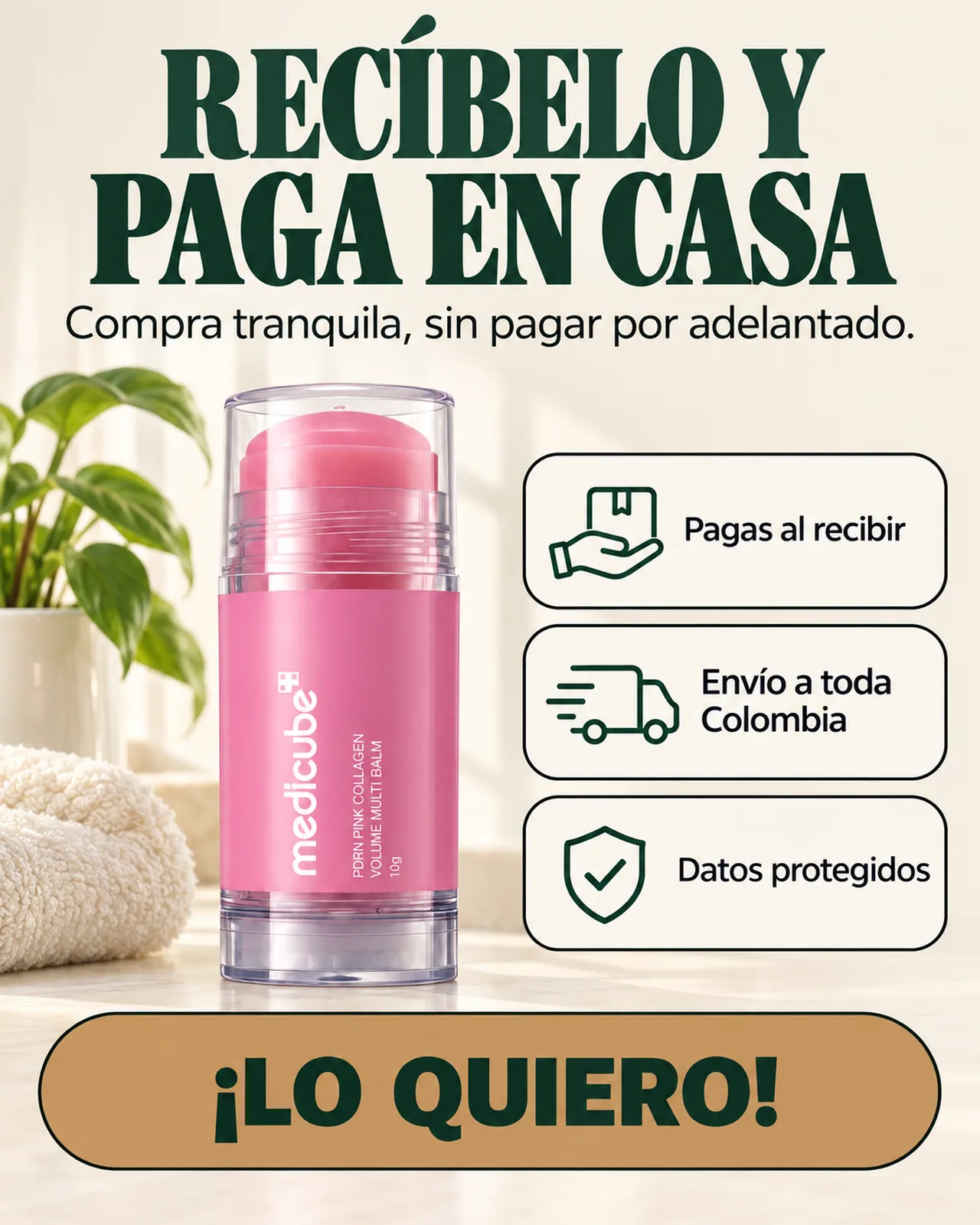 Medicube PDRN Multi Balm 10 g: Recíbelo y paga en casa
