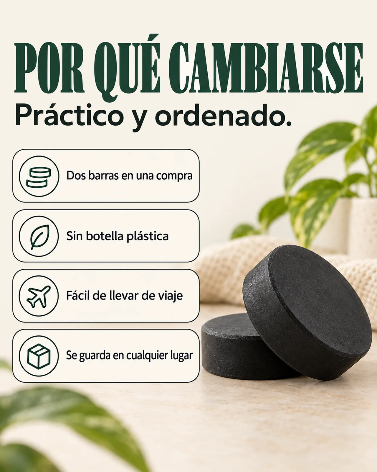Shampoo en Barra x2: Por qué cambiarse