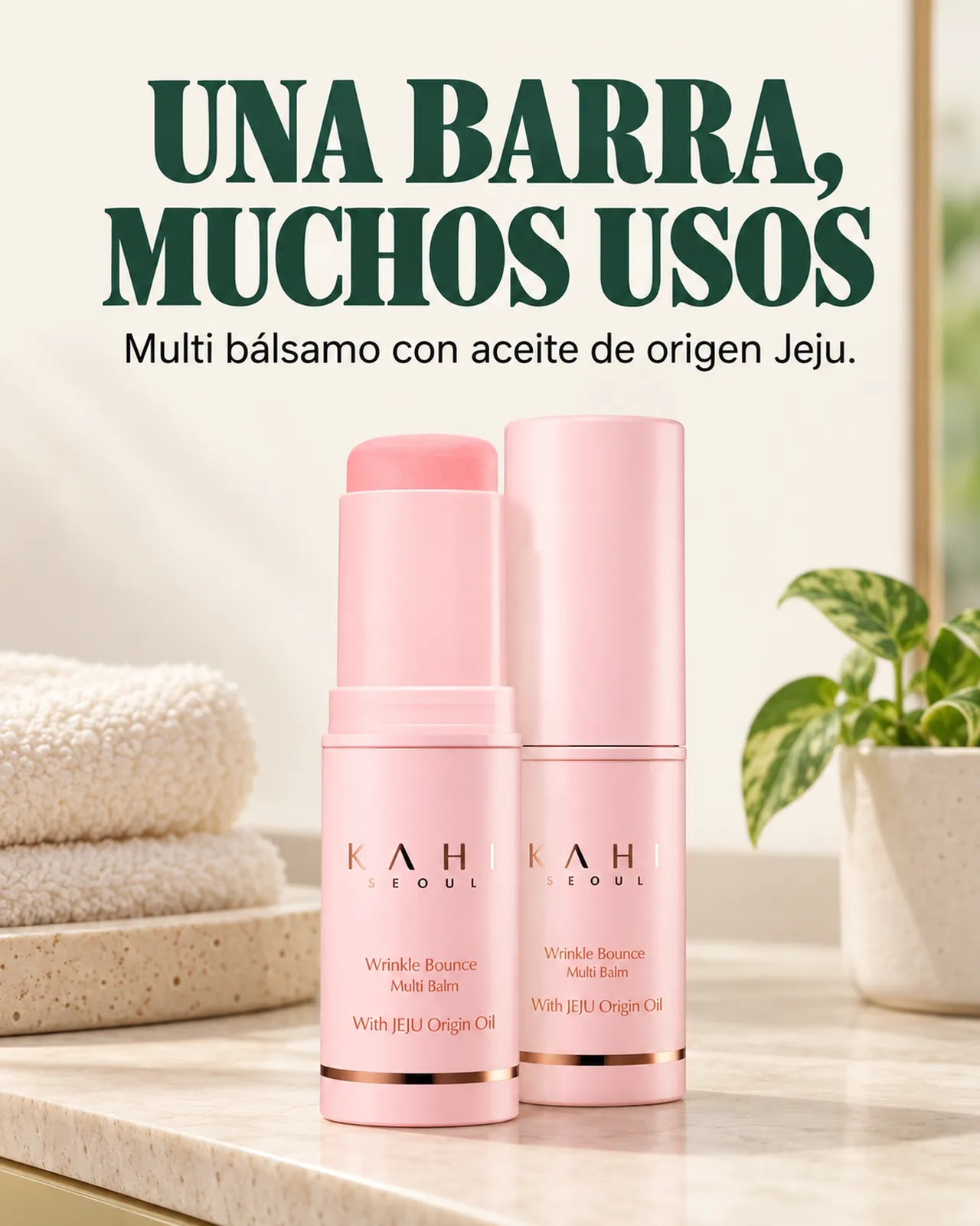 Bálsamo Multiusos Kahi: Una barra, muchos usos
