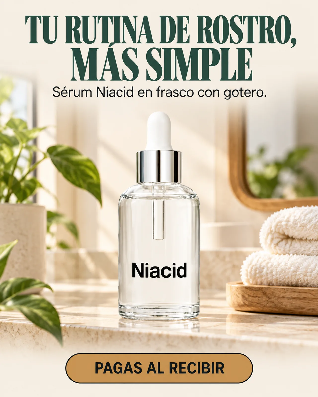 Sérum Niacid con Regalo: Tu rutina de rostro, más simple