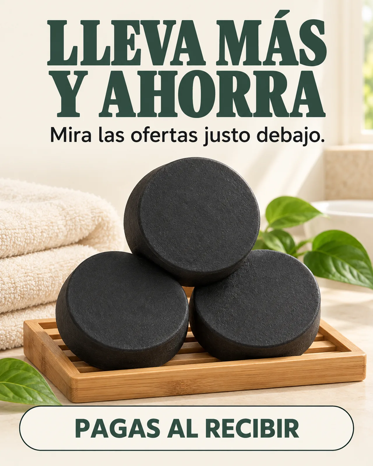 Shampoo en Barra x2: Lleva más y ahorra
