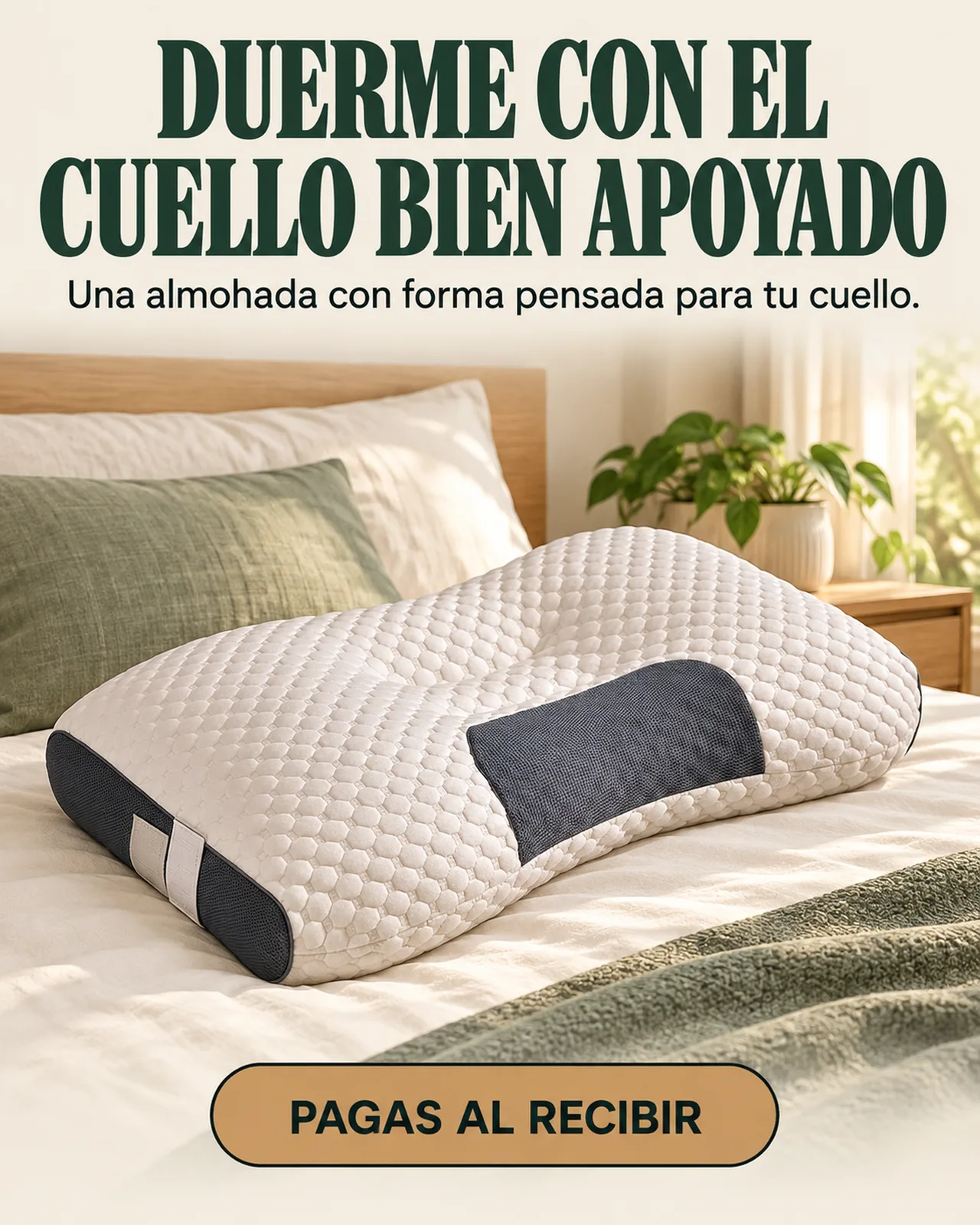Almohada Ortopédica Cervical: Duerme con el cuello bien apoyado
