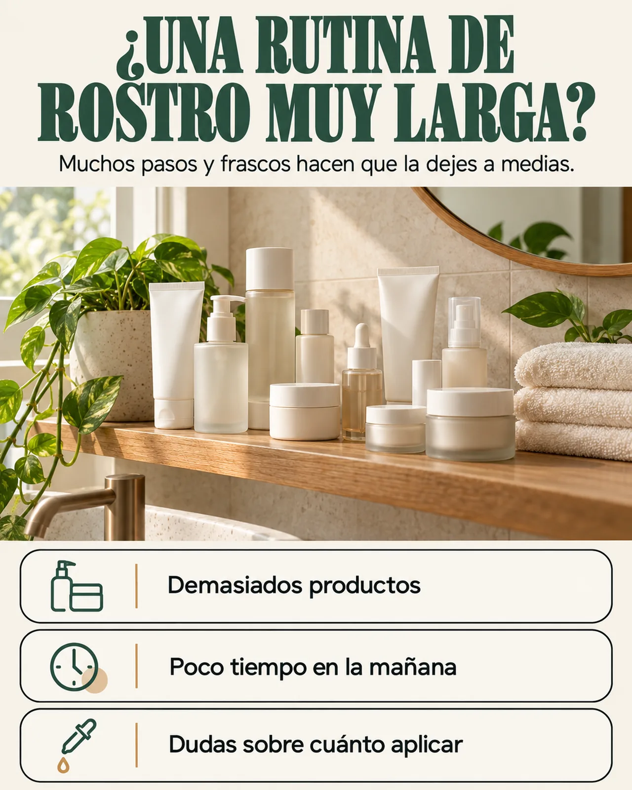 Sérum Niacid con Regalo: ¿una rutina de rostro muy larga?